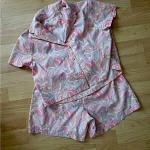 Outdoor Voices SolarCool Tourist Top & Shorts SM